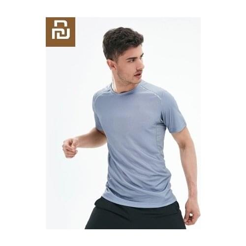 Youpin New Quick-drying perspiration Short Sleeved Sports T shirt Light breathable Quick drying coat for man