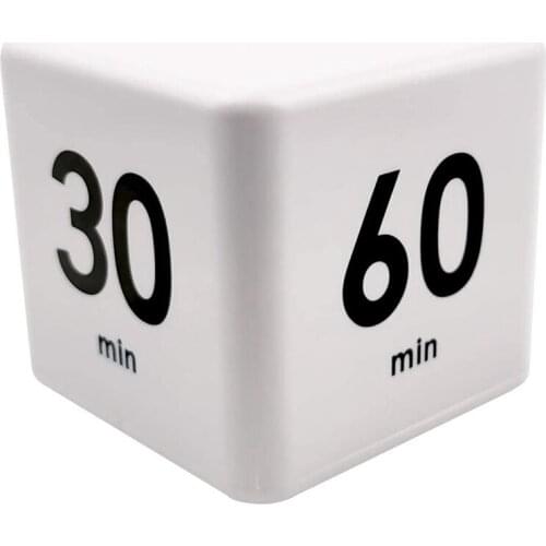 New Square Timer,Kitchen Timer,15-20-30-60 Minutes,Sensor Flip Timer for Exercise Time Management&Countdown Settings