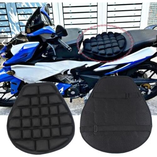 Motorcycle Seat Cushion Washable Moisture-proof Lycra Sun Protection Air Pad Cushion for Motorcyclist Motorcycle Seat Cushions