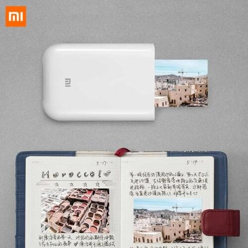Xiaomi photo Printer 300dpi Portable Photo Mini Pocket With DIY Share 500mAh picture printer pocket printer work with mihome app