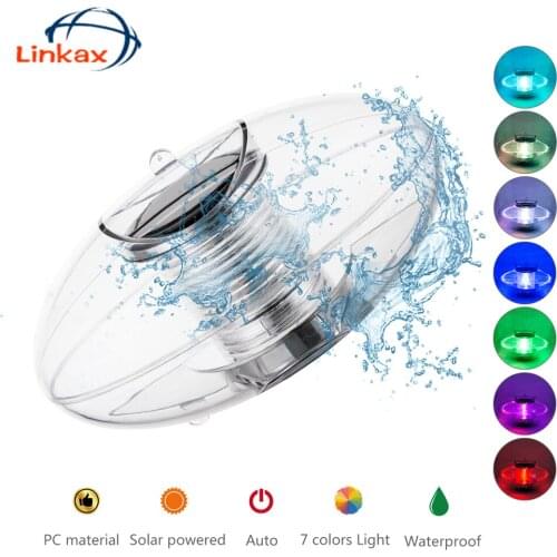Garden Ponds Swimming Pool Solar LED Ball Lamp Waterproof Solar Powered Floating Night Light Self-Recharging 8cm Diameter Ball