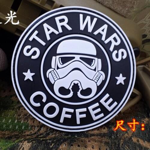 Luminous Velcro Sniper PVC Army Patches Soft Silicone Armband Glow at Night Aiming Position Hook&Loop Military Stickers DIY