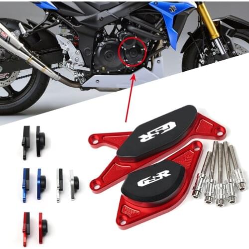 For Suzuki GSR750 GSR600 GSR400 GSR 400 600 750 Protection Accessories Completo Motor Crash Pads Quadro Sliders Protector