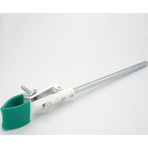 Max Hold Dia 50mm Iron Stand flask holder Extension Clamp For Retort Stand Flask Clip Retention