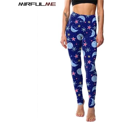 Women Leggings Yoga Pants Female Cartoon Print Sport Leggings Woman Elastic Athletic Leggins Running Trousers Gym Fitness Tights