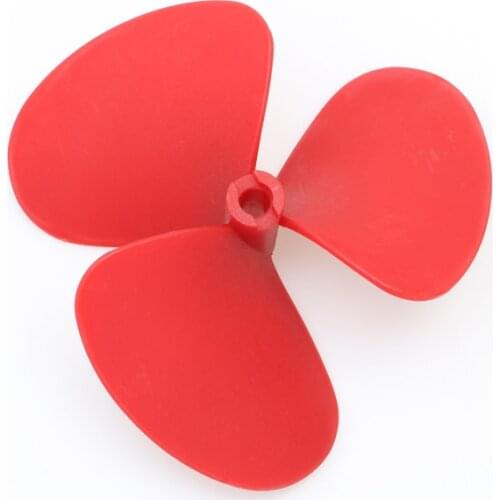 1pc Nylon Glass Fiber Propeller Fully Submerged Paddle Dia 140mm Shaft Hole 8mm CW Screws Prop for RC Tug Bait Large Boat Parts