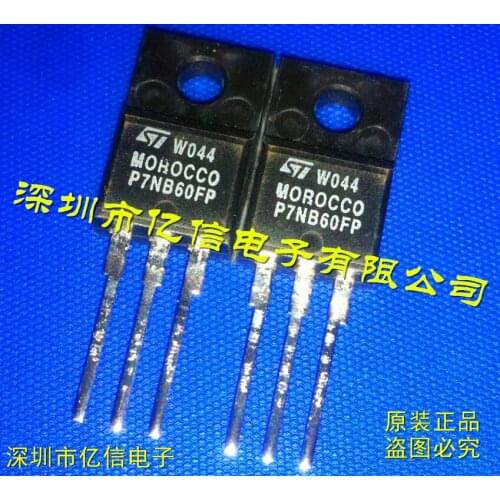 100% New&original P7NB60FP MOS 7A600V STP7NB60FP In Stock
