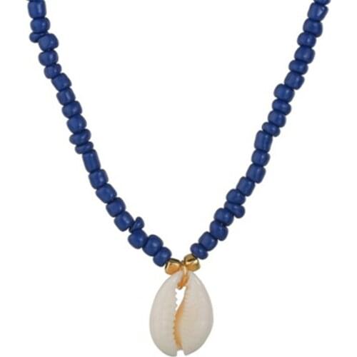 Artilady Cowrie Shell Choker Necklace Rope Chain Choker Boho Jewelry for Women