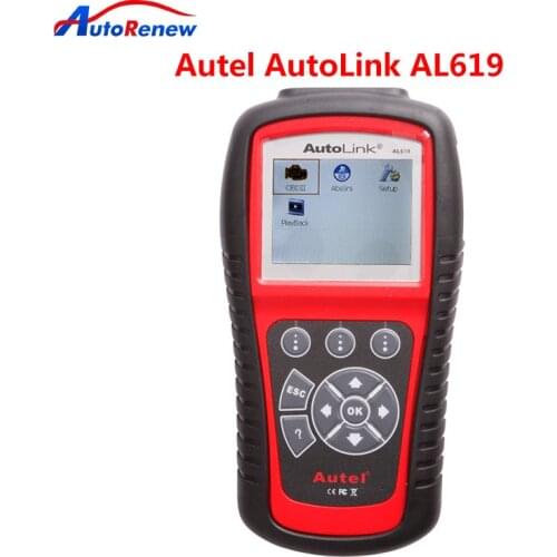 Autel AL519 AL619 OBD2 Scanner Car Diagnostic Tool Code Reader Automotriz ABS,SRS Automotive EOBD Diagnostic Scanner Scan Tool