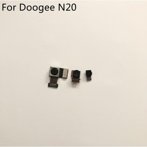 Used Back Camera Rear Camera 16.0MP+8.0MP+8MP Module For Doogee N20 MT6763 Octa Core 6.3inch 1080x2280 Free Shipping