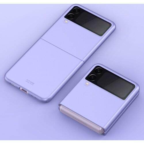 Z Flip 3 Funda Case for Samsung Galaxy Z Flip 3 Silky Skin Feel Hard PC Shock proof Protection Mobile Phone Case Z Flip 3