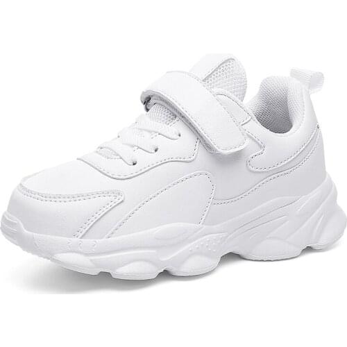 Boys Sneakers Children Shoes For Girls Sneakers Kids Shoes Leather Running Trainers Footwear Anti-slippery Fashion tenis menino