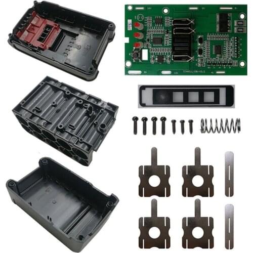 Hot Suitable for EINHELL POWER X-CHANGE 18V 20V Lithium Battery Plastic Shell Charging Protection Board PCB Box Shell