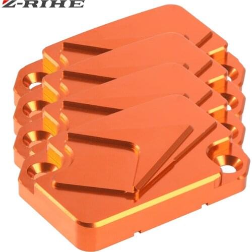 Orange For 125 200 390 2013 2014 2015 2016 Motorcycle CNC Aluminum Front Brake Reservoir Fluid Tank Cover Accessories