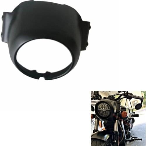 Motorcycle Front Headlight Fairing Screen Windshield Cover For Indian Scouts Bobber