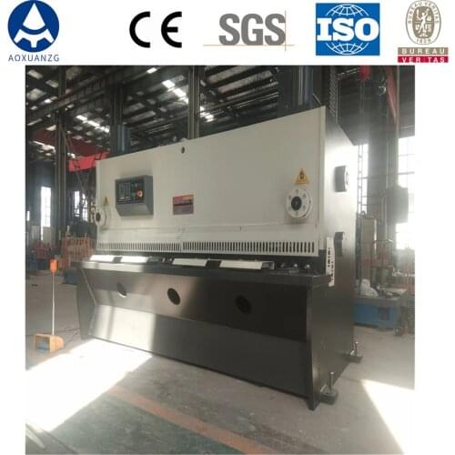QC11Y-6X2500 Hot Sale Hydraulic Guillotine Plate Metal Sheets Shearing Machine E21S System