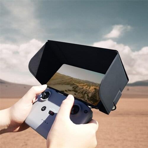 Foldable Remote Controller Phone Sun Hood Anti-glare Sunshade Protector Sun Hood for DJI Mavic Air 2 Remote Control Accessories