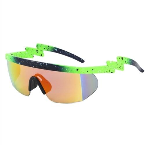 Sport Sunglasses Men 2021 New Fashion Luxury Brand Rectangle Sun Glasses For Women Irregular Temples Oculos De Sol Masculino