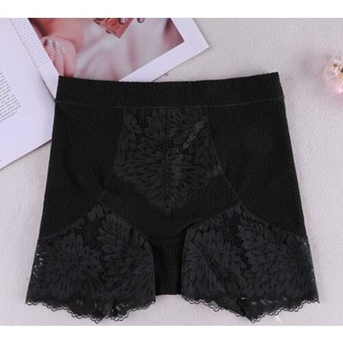 Ladies Sexy Three-Point Boxer Shorts, Ultra-Thin Safety Pants, Air Defense, One Size