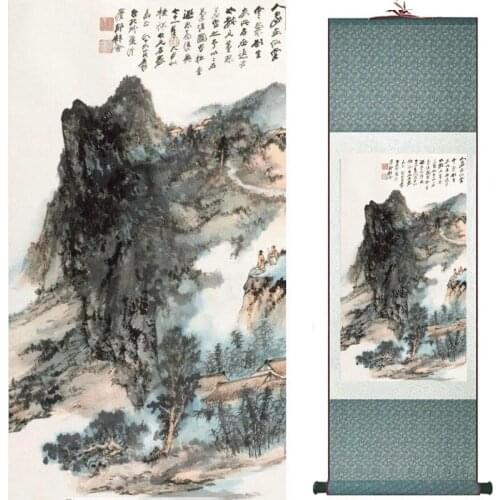 Landscape art painting Super quality traditional Chinese Art Painting Home Office Decoration Chinese painting20190905066