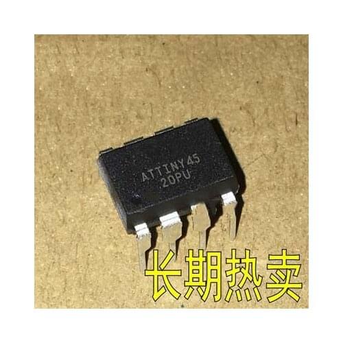 2pcs ATTINY45-20PU DIP8 ATTINY45 DIP-8