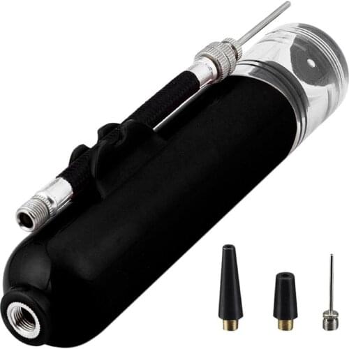 2021 Top Portable Mini Ball Pump Basketball Football Volleyball Inflator Pump Inflatable Needle Nozzle Accessories