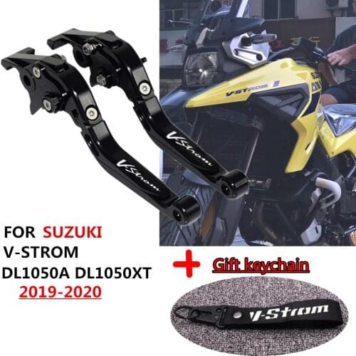 5D CNC Motorcycle Brake Clutch Levers For SUZUKI DL1050 V-STROM 1050 2019-2020 Folding Extending Handle Handbrake Levers