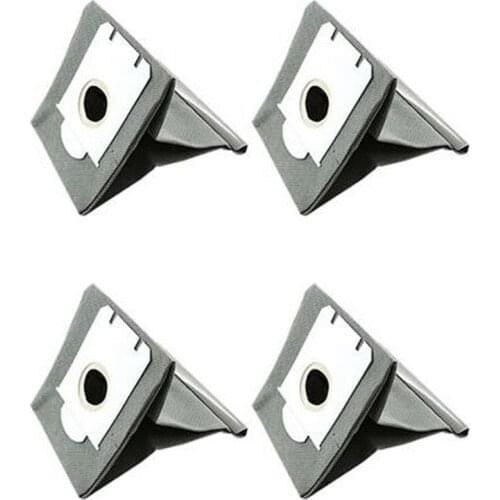 AD-4Pcs Washable Bag Dust Vacuum Cleaner Bags Dust Bag Replacement for FC9071 FC8134 FC8613 FC8614 FC8220