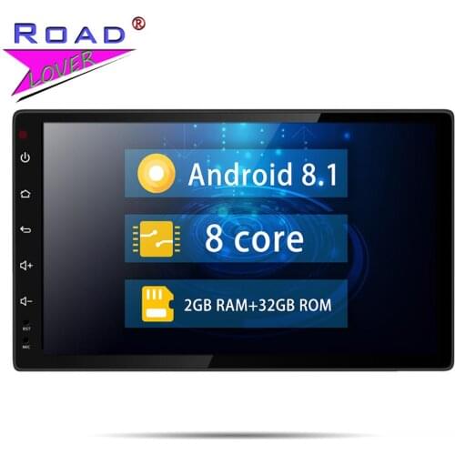 Head Unit Android 8.1 Car Radio Player For Toyota Hilux 2016 Stereo GPS Navigation Auto 2 Din Autoradio 2G+32G For Toyota Hilux
