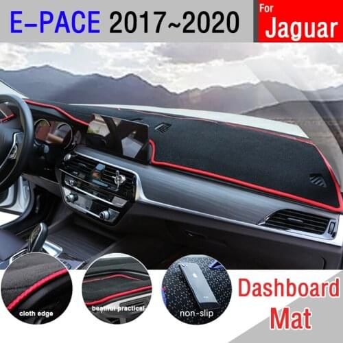 For Jaguar E-PACE 2017 2018 2019 2020 Anti-Slip Mat Dashboard Cover Pad Sunshade Dashmat Protect Carpet Accessories EPACE E PACE