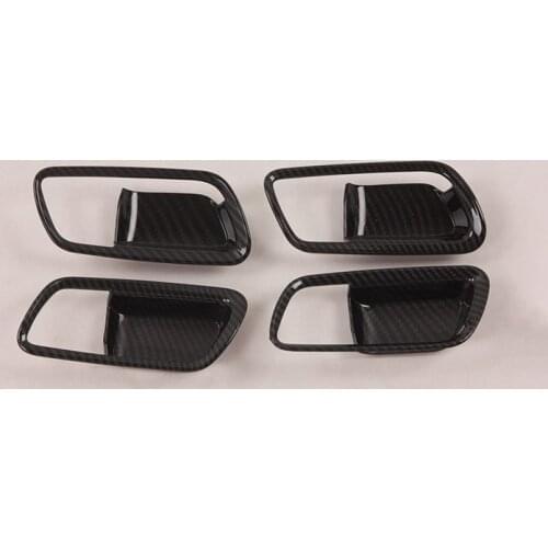 Chrome ABS Car Inner Door Handle bowl Cover Trims Car Exterior Accessories Fit for Toyota Prius 2020