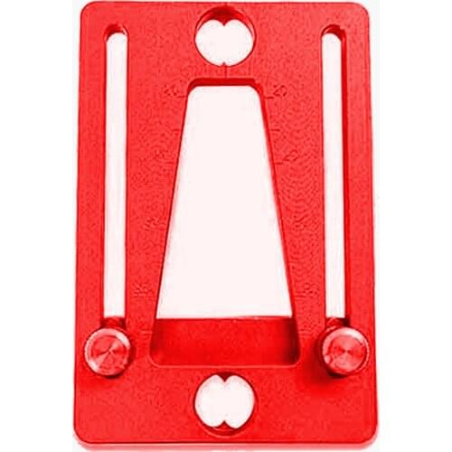 Woodworking Tool Aluminum Alloy Dovetail Drawing Scale Board Gauge Tenon and Tenon Scriber Wood Joints Gauge Tenon Template Tool