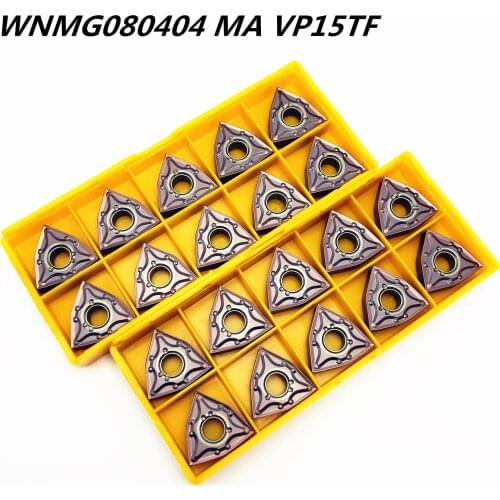 WNMG080404 MA VP15TF External Metal Cutting Tool Carbide Tool CNC Rapid Milling Tool Metal Turning Tool WNMG 080404 Cutting Tool