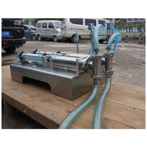 Filling machine double nozzle Liquid Rotary Valve range 50-500ml bottle quantitative filling and packing equipment