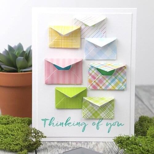 Mmao Crafts Metal Steel Cutting Dies The envelope Stencil For DIY Scrapbooking Paper/photo Cards Embossing Dies