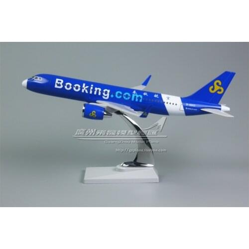 19cm Plastic Air China Spring Airlines Booking Airbus 320 A320 B-6902 Airplane Model Airways Plane Model Aircraft Blue Gifts Toy