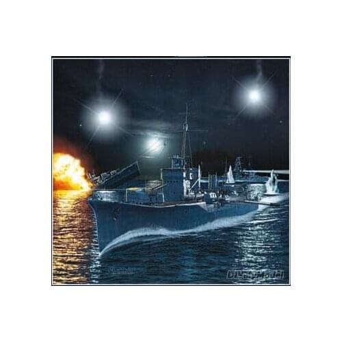 DIYMyModeI IJN amatsukaze1:200 DIY Handcraft Paper Model Kit Handmade Toy Puzzles Gift Movie prop