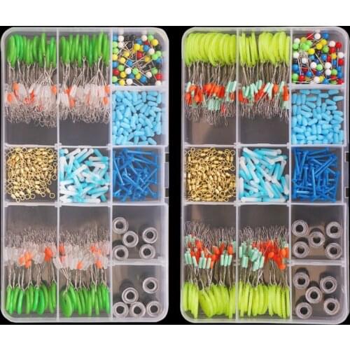 Silicone Super High-Quality Space Bean Fishing Gear Set Lead Skin Floating Seat Fishing Main Line Group Accessories X556G