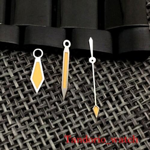 Wristwatch Replacement Orange Watch Hands Needles Pointer For NH35A NH36A 6r15 4r15 4r35 4r36 6309 Green Luminous New Arrival