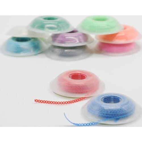 Dentistry Lab Ultra Power Chain 3Type Gap 4.5m Orthodontic Ortho Elastic