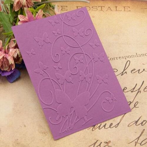 Plastic Embossing Folder Template DIY Scrapbook Photo Album Card Making Decoration Crafts Dandelion