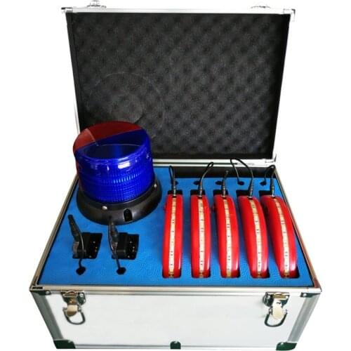 Dean smart traffic portable integrated wireless motion sensor secondary traffic accident prevent sound light system