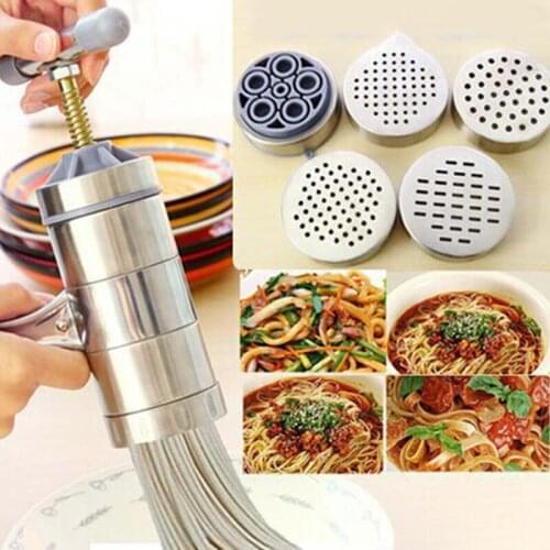 Stainless Steel Pasta Noodle Maker Fruit Juicer Press Spaghetti Kitchen Machine A1