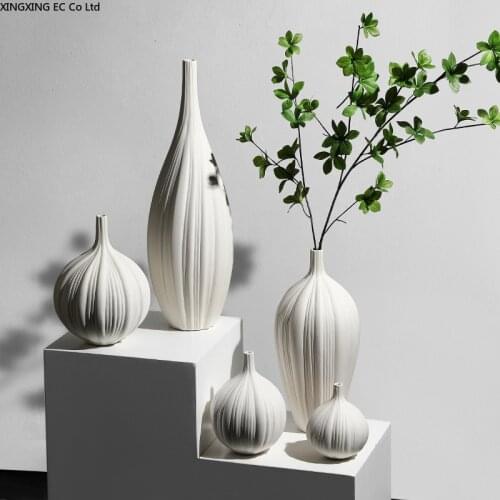 Modern New Chinese Creative European Style Living Room Dry Vase Flower Crafts Decoration Decoration Home Countertop Vase