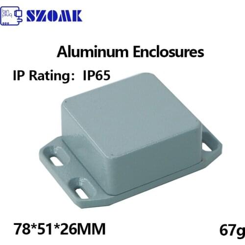 Szomk Extruded Aluminum Enclosure Ip65 Waterproof Metal Junction Box Aluminum Enclosure