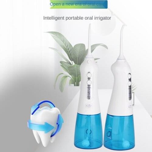 Waterproof Oral Irrigator Dental Waterflosser Waterpik USB Rechargeable Mouth Cleaner Water Jet 300ML Water Tank Teeth Cleaner