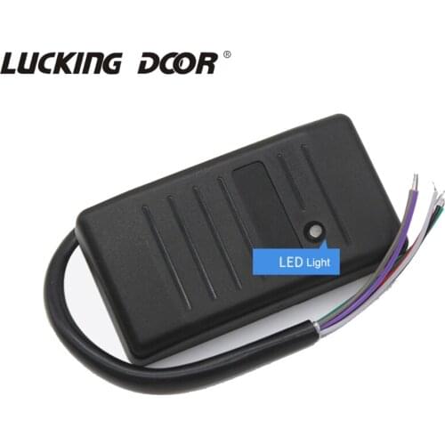 Waterproof 125khz RFID Card Reader Wiegand 26 34 Card Reader LED Indicators Security RFID EM Card Access Control wiegand readr
