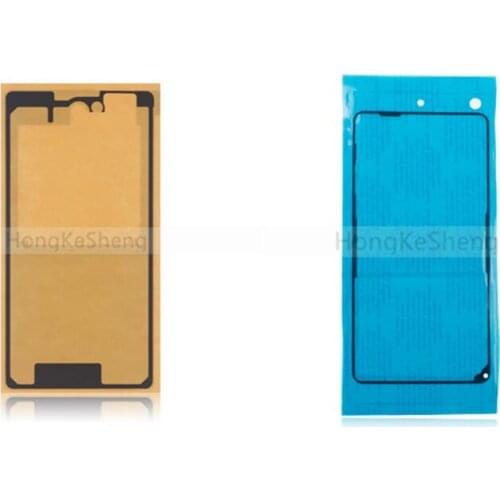 Custom Back Frame Sticker + Back Cover Sticker for Sony Xperia Z1 Compact Z1mini M51W SO-04F D5503/2