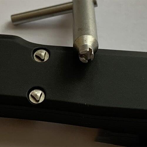 1pcs Triangle Knife Screwdriver Wrench for UTX70 Microtec UltraTech UTX-70 Knives Handle Screw Removal Tool Disassemble DIY Make