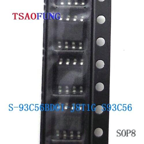 5Pieces S-93C56BD0I-J8T1G S93C56 SOP8 Integrated Circuits Electronic Components